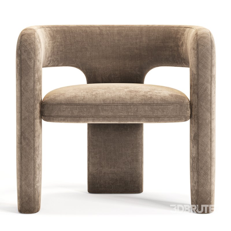 Paloma Boucle Armchair Snow By Castlery Image 3