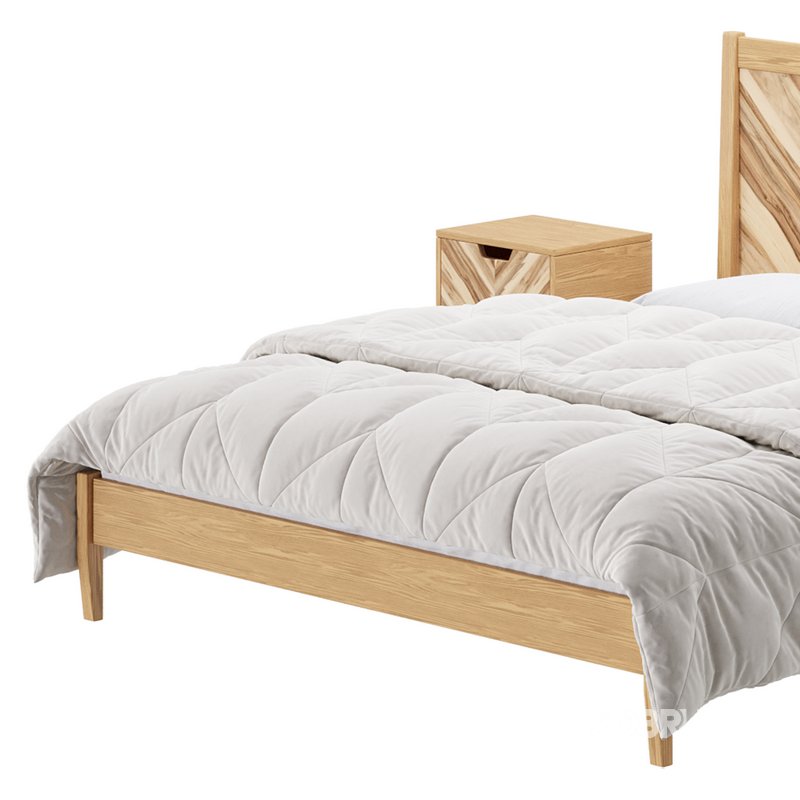 Paxton Wooden Bed Image 4