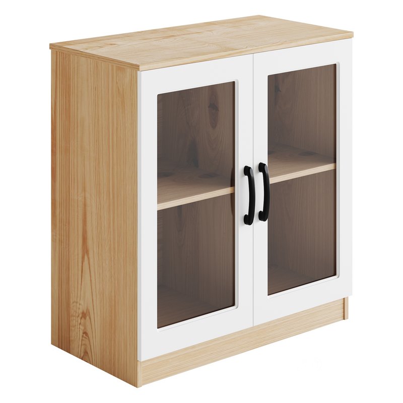 Modern Wood Buffet Cabinet Image 3