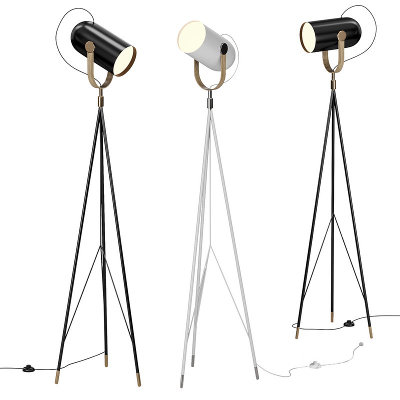 Carronade High Floor Lamp Image 5