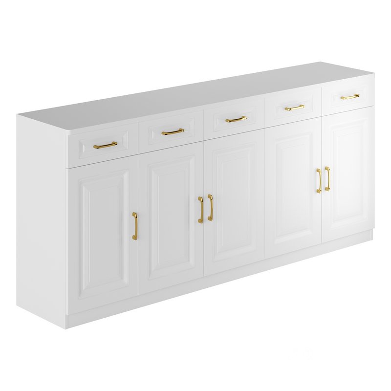 Modern Wood Sideboard Credenza 1 Image 2