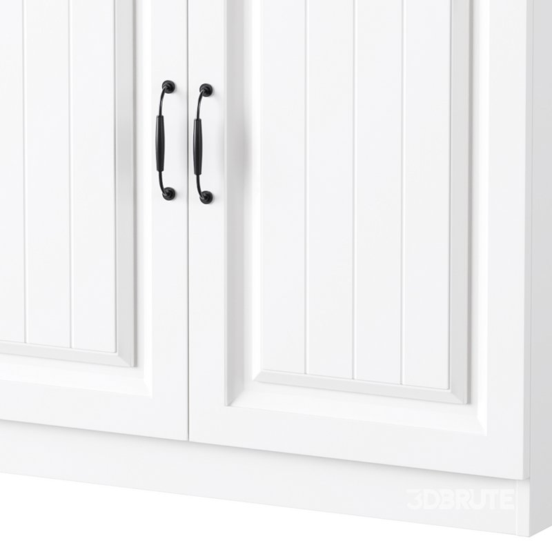 White Wooden Buffets Image 3