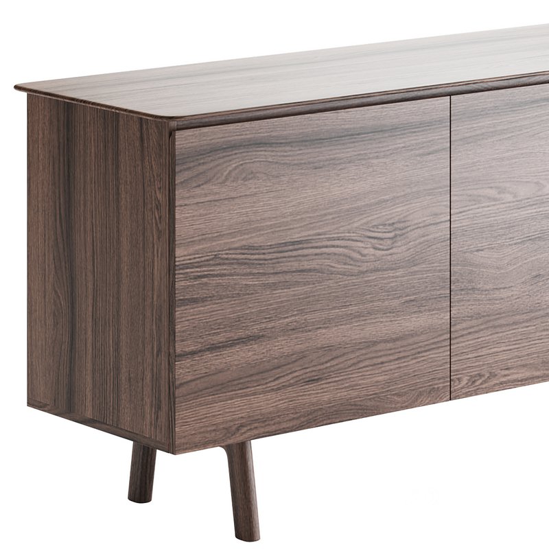 Madison 2 Door 3 Drawer Sideboard in Oak Image 4