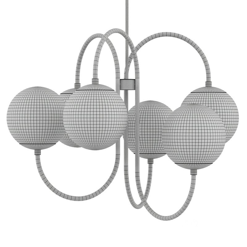 Gooseneck Chandelier Image 3