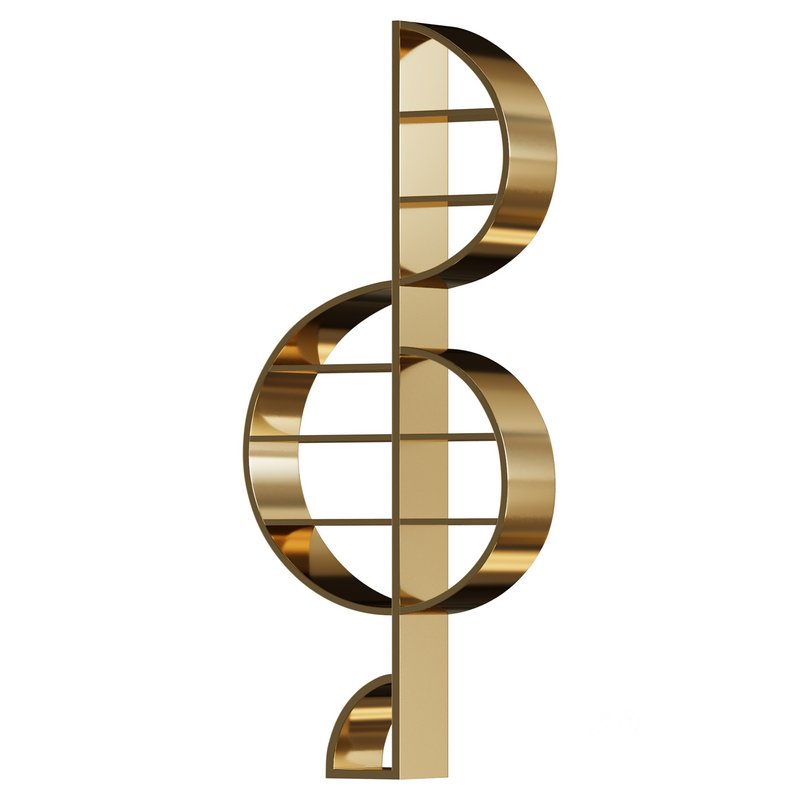 Musical Note Bookshelf Image 5