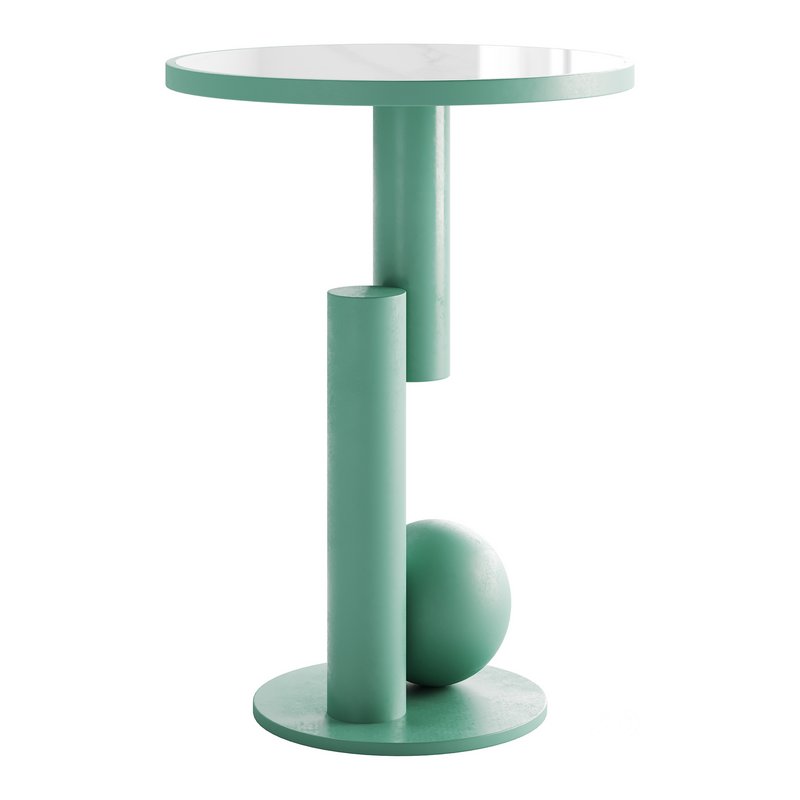 Simple Round Side Table Image 5