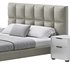 Modern Bed Upholstered Headboard Standard Bed I - Thumbnail 4