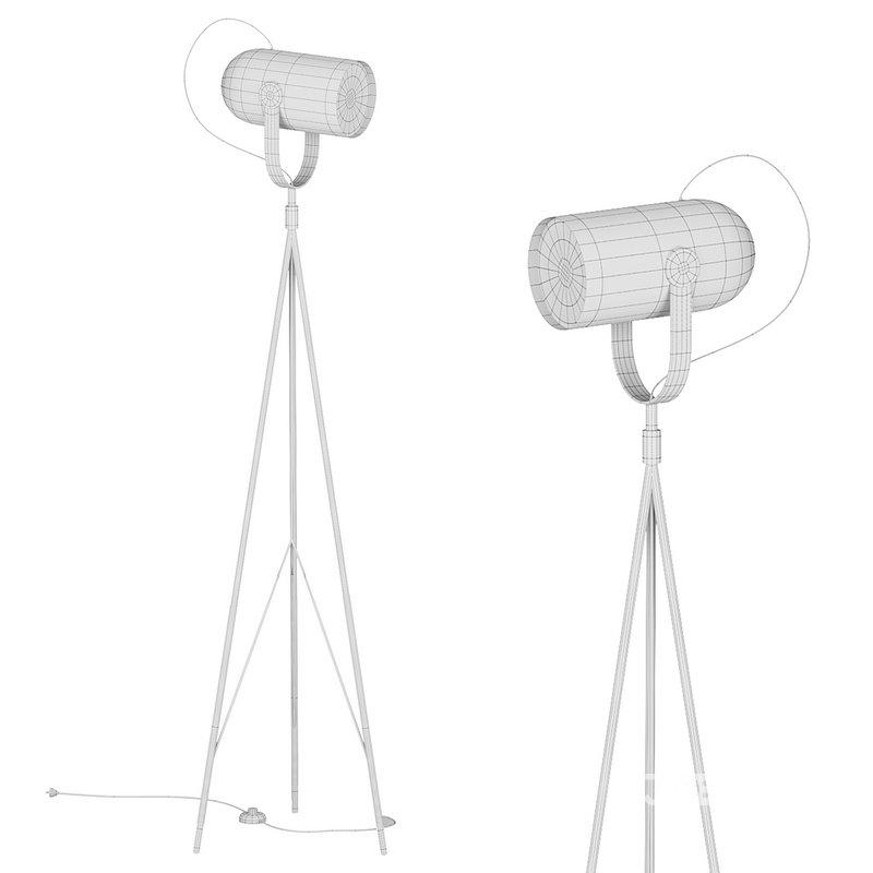 Carronade High Floor Lamp Image 6