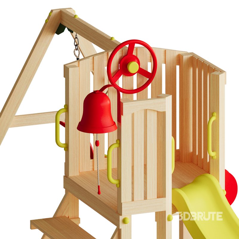 PLUMR TODDLER TOWER WOODEN PLAY CENTRE – OUT OF STOCK ETA TBA Image 5