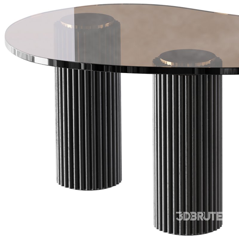Modern Black Coffee Table Image 5