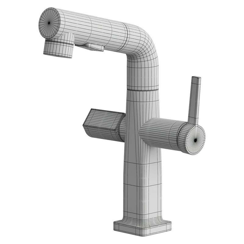 Brass basin mixer OXG Image 6