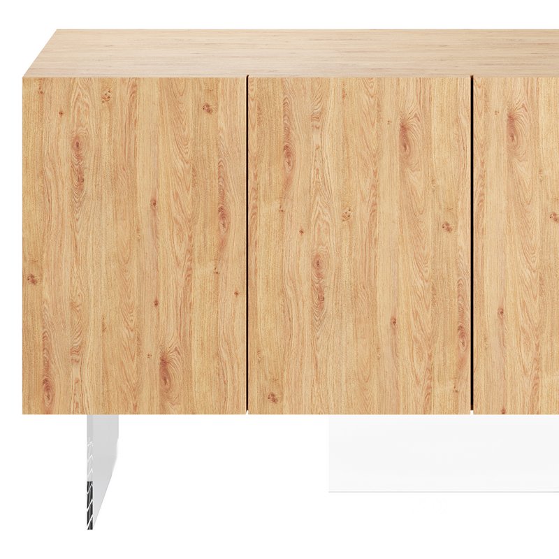 Wood Sideboard Image 5