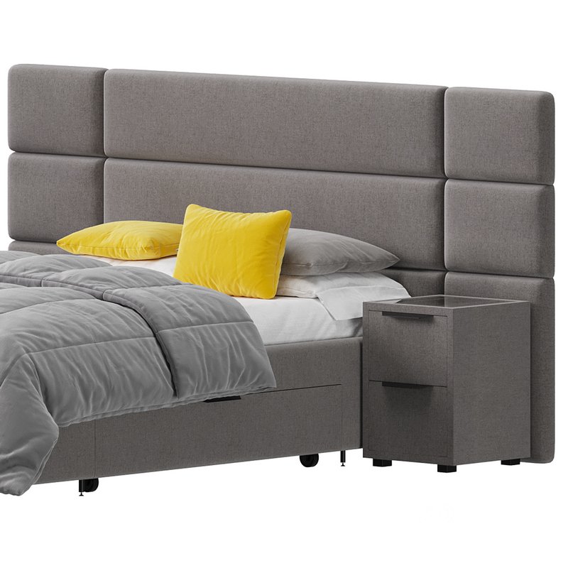 Hart Upholstered Bed Frame Image 5