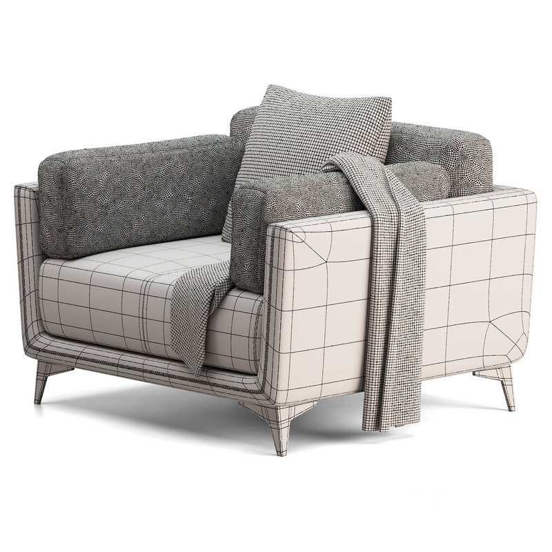 Leather armchair Image 5