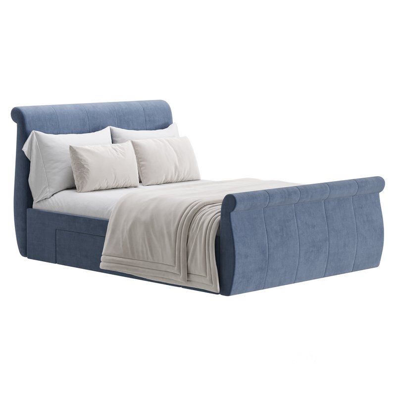 Lucia Upholstered Bed Image 5