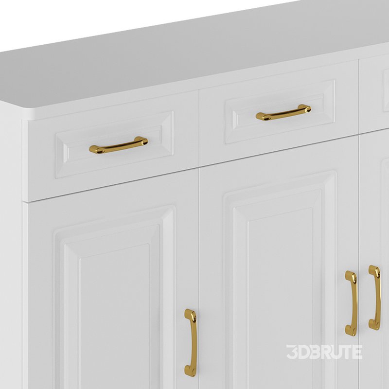 Modern Wood Sideboard Credenza 1 Image 6