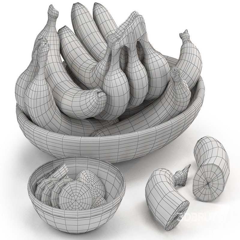 Bowl of bananas Image 4