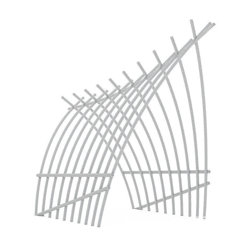 bohemian gate 03 3D model Image 4