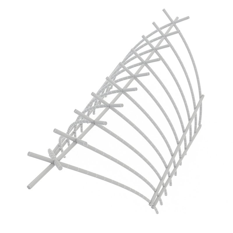 bohemian gate 03 3D model Image 5