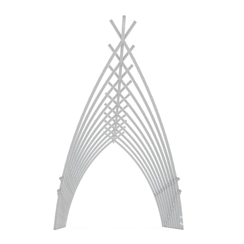 bohemian gate 03 3D model Image 7