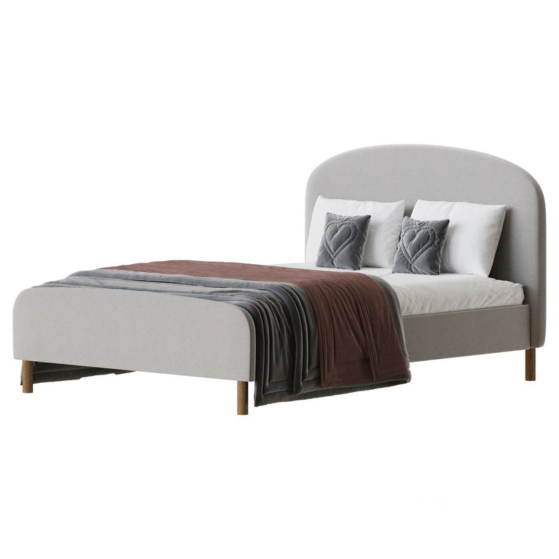 Shilton Upholstered Bed Frame Image 5