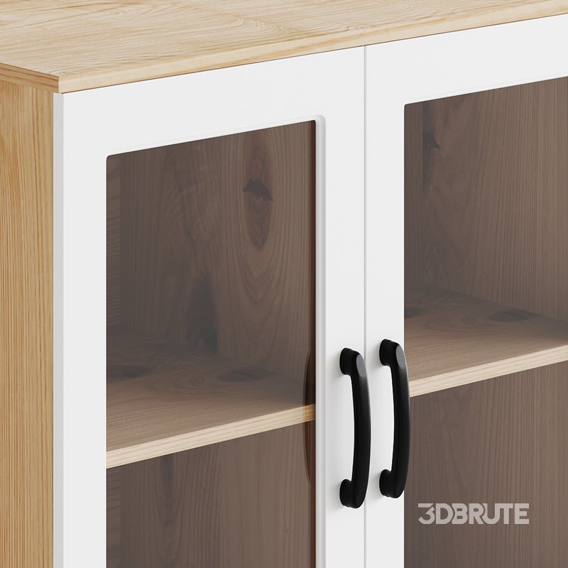 Modern Wood Buffet Cabinet Image 4
