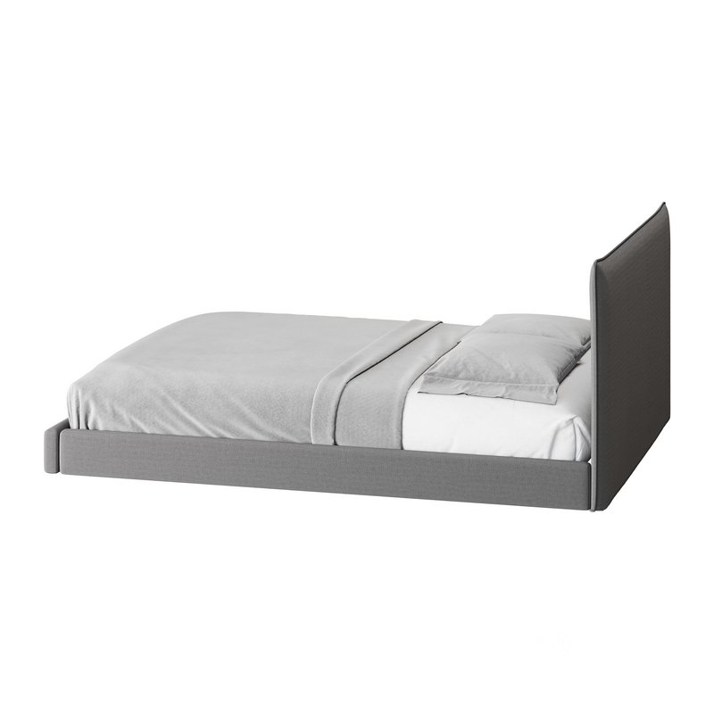 FACADE SHADOW VELVET QUEEN BED Image 4