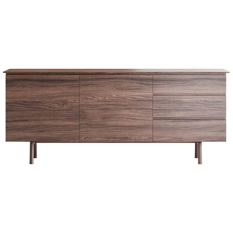 Madison 2 Door 3 Drawer Sideboard in Oak Image 6