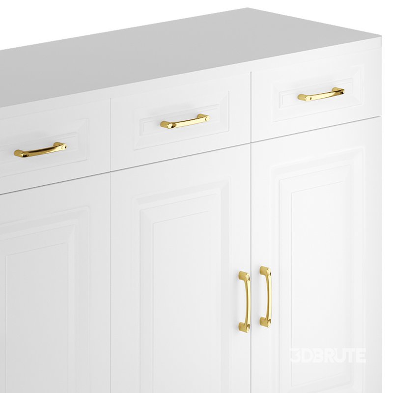 Modern Wood Sideboard Credenza 1 Image 5