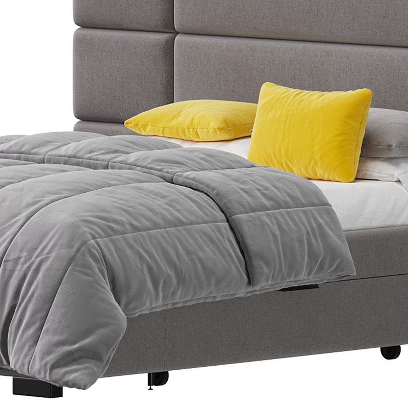 Hart Upholstered Bed Frame Image 6