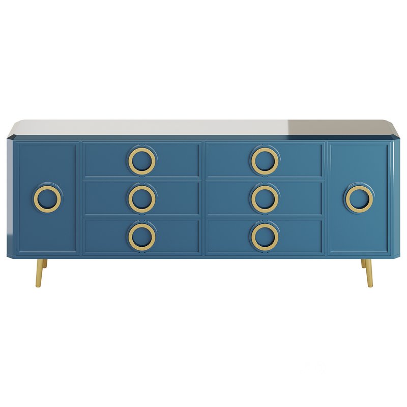 Rindix Blue Sideboard Image 6