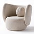 Rico Lounge Chair with Swivel Base - Thumbnail 6