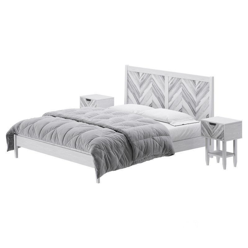 Paxton Wooden Bed Image 6