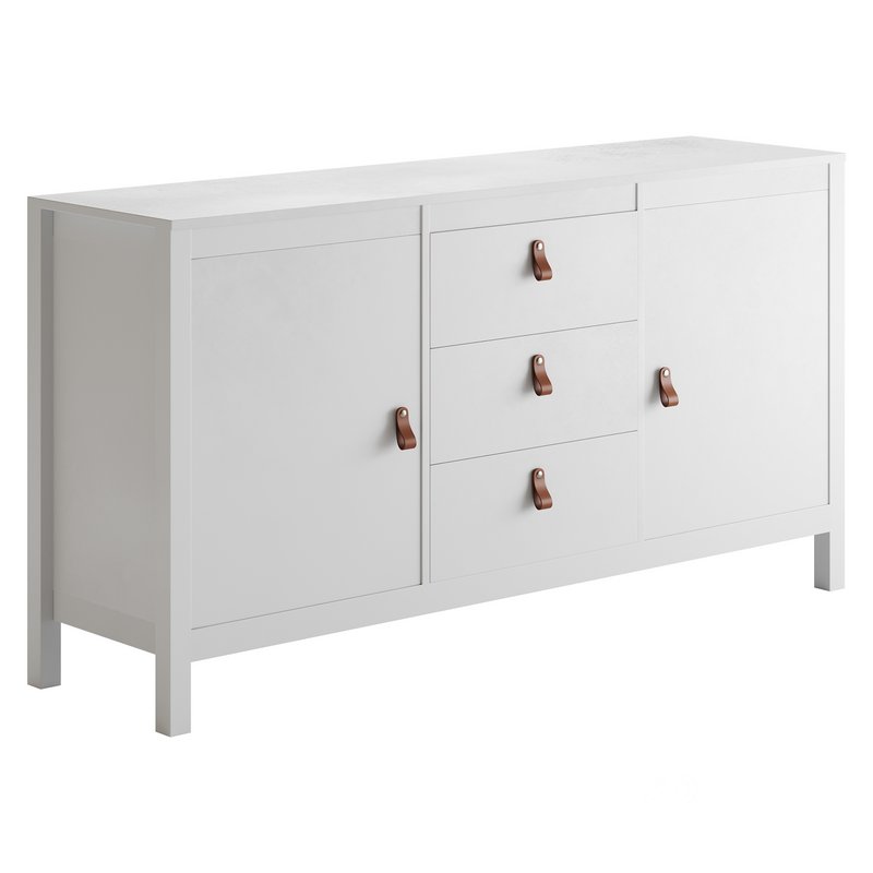 Mcintyre Wide 3 Drawer Sideboard Image 7