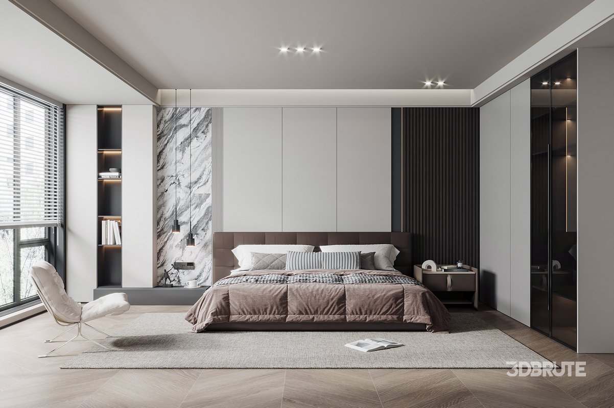 Modern bedroom Image 1