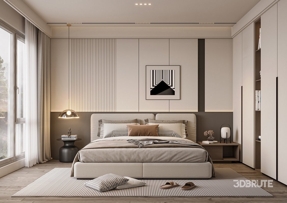 Modern bedroom Image 1