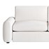WHITE PERFORMANCE FABRIC APARTMENT SOFA - Thumbnail 7