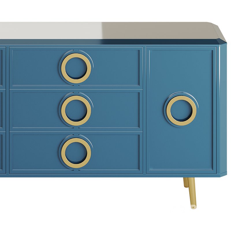 Rindix Blue Sideboard Image 7