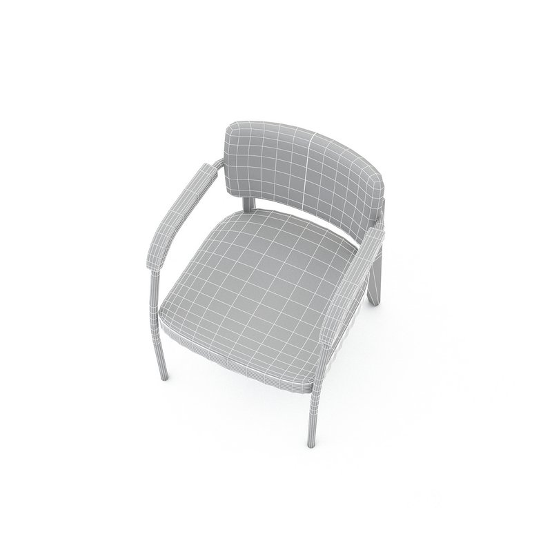 modern chair 05 3D model Image 7