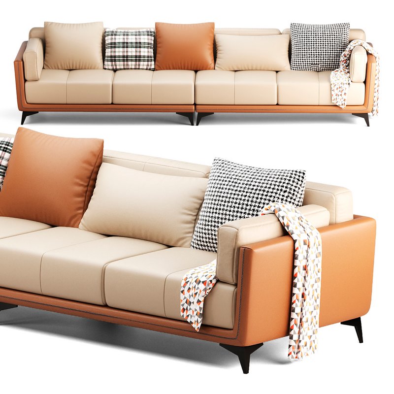 Leather sofa Image 6