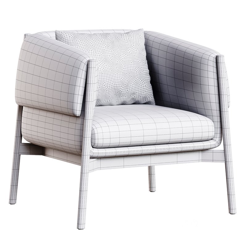 Tekou armchair gray Image 6