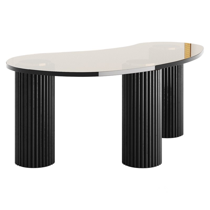 Modern Black Coffee Table Image 7