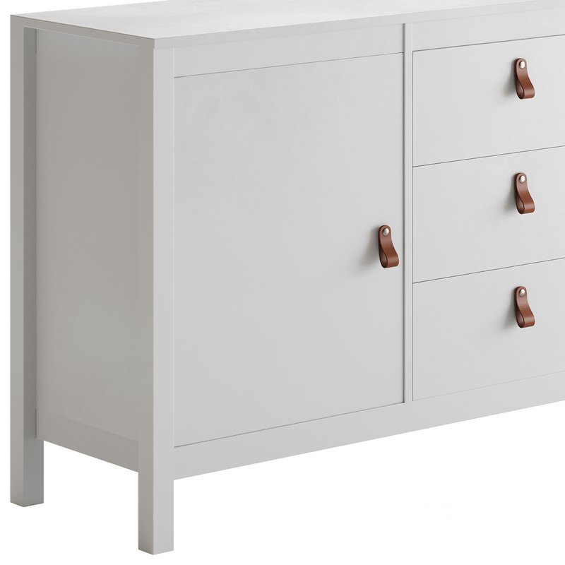 Mcintyre Wide 3 Drawer Sideboard Image 6