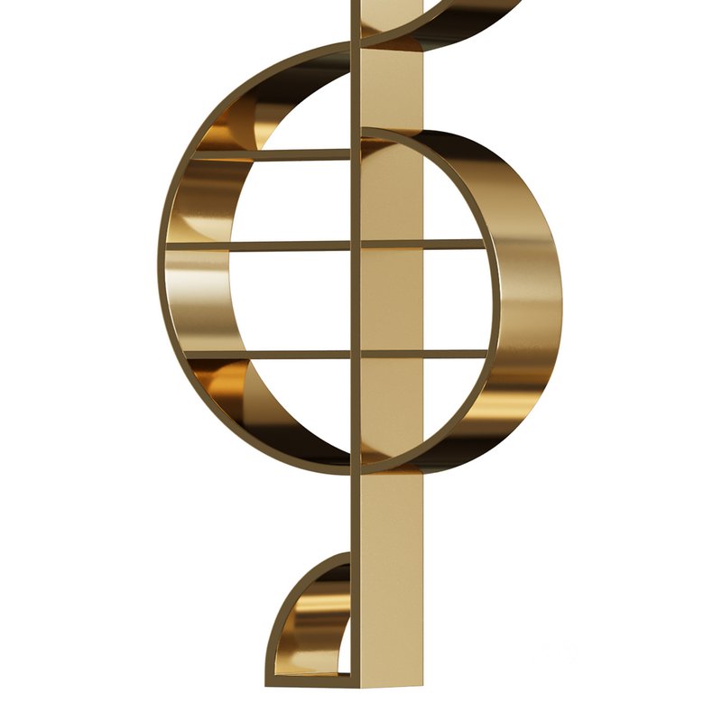 Musical Note Bookshelf Image 6