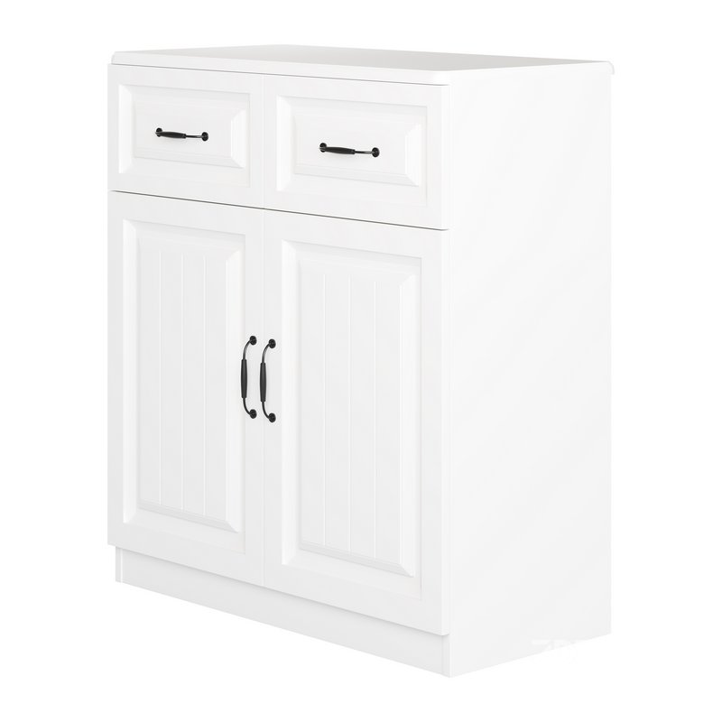 White Wooden Buffets Image 7