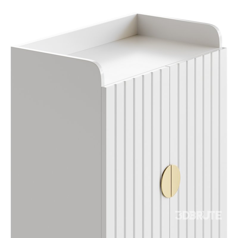 Yellar Nordic Entryway White Shoe Storagel Image 8