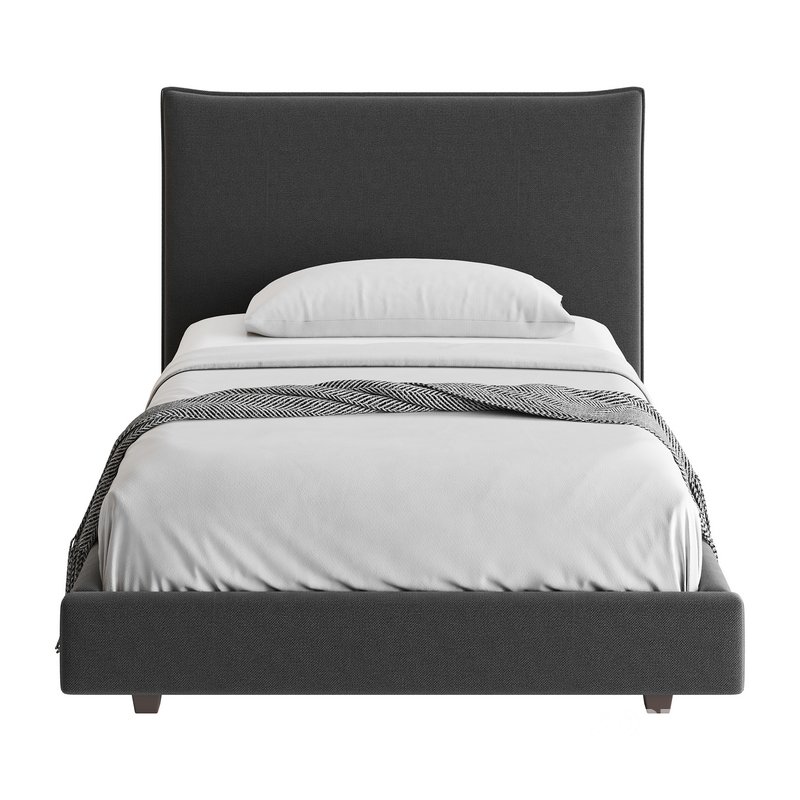 Fasde grey bed Image 8