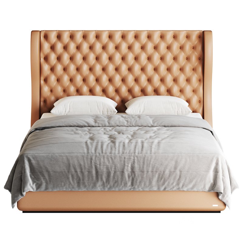 Quilting Upholstered Bed With Storage Image 8