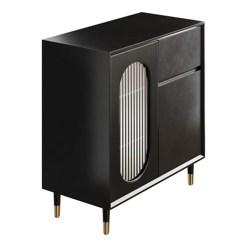 Wood Glam Sideboard Credenza 1 Image 8