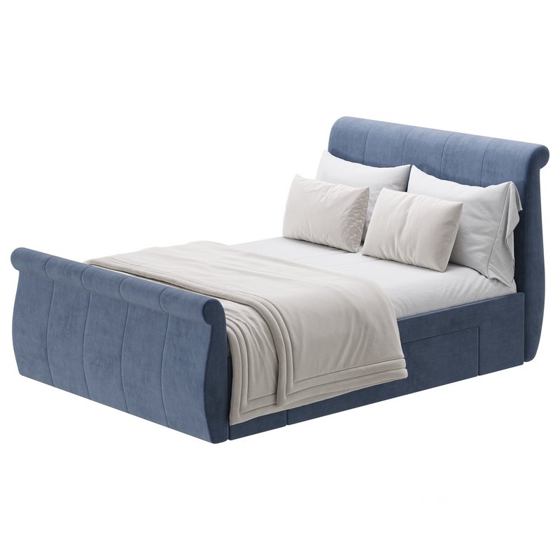 Lucia Upholstered Bed Image 8